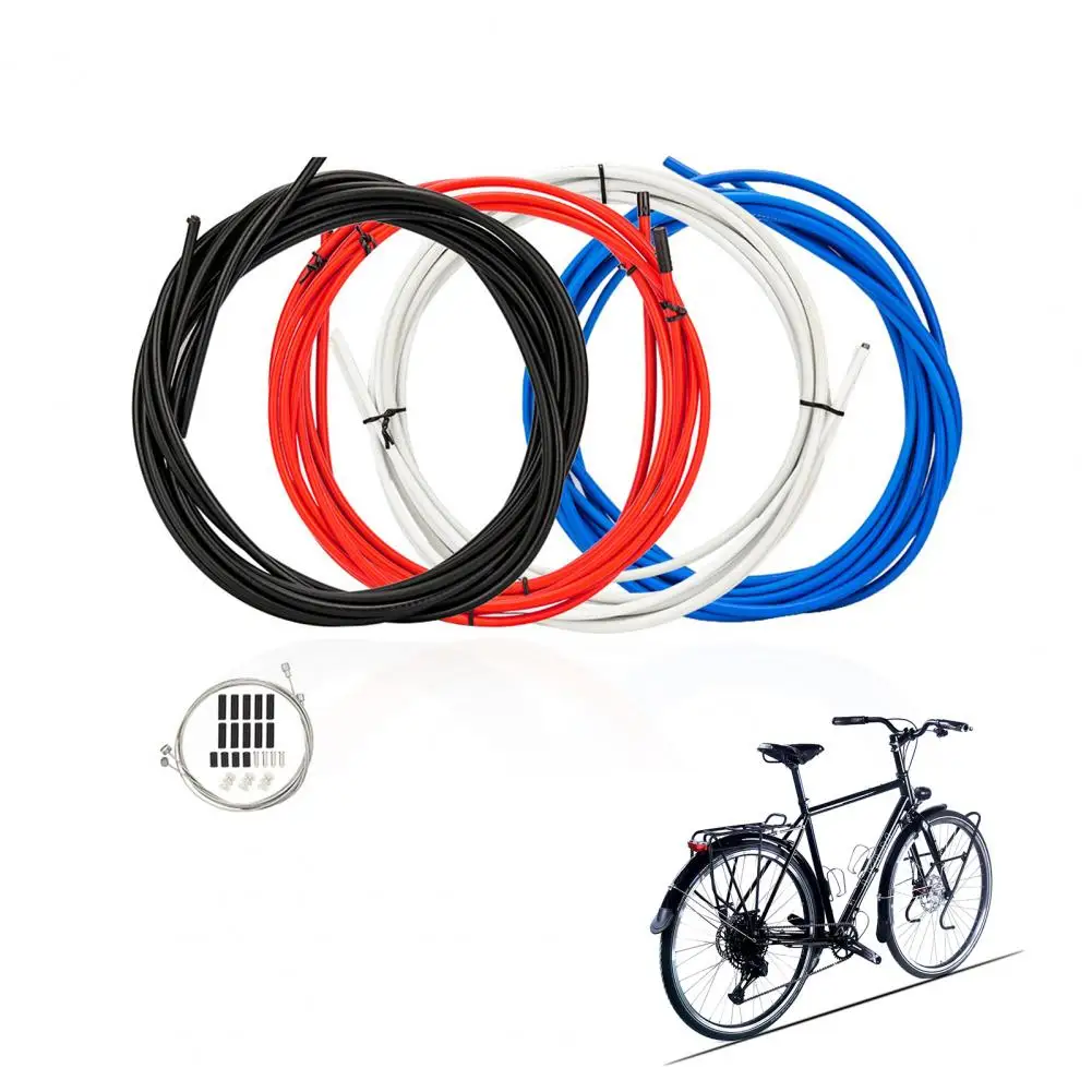 1Set Bike Shift Cable Anti Rust Colorful Heat-Resistant Cold Resistance Universal Brake Derailleur Shift Cable for Mountain Bike
1Set Bike Shift Cable Anti Rust Colorful Heat-Resistant Cold Resistance Universal Brake Derailleur Shift Cable for Mountain Bike