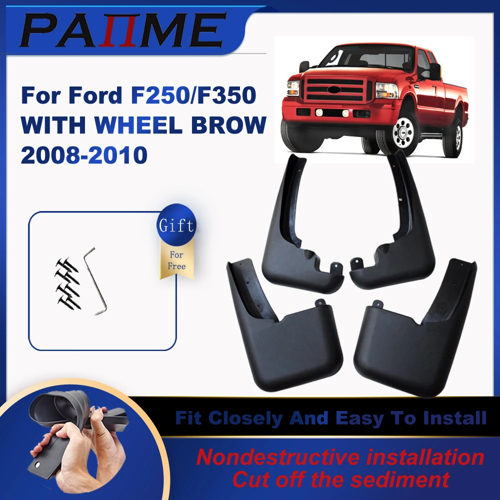 Car Accessories Mud Flaps Splash Guard Mudguards Fender 4PCS/Set for ford f250 f350 2008-2010 YC101055
Car Accessories Mud Flaps Splash Guard Mudguards Fender 4PCS/Set for ford f250 f350 2008-2010 YC101055