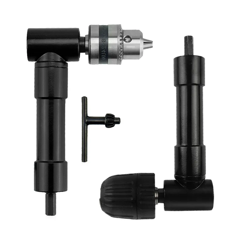 90 Right Angle Electric Drill Corner Tool 8mm Hexagonal Shank Turning Device Elbow Narrow Space Drilling Chuck Range 1-10mm
90 Right Angle Electric Drill Corner Tool 8mm Hexagonal Shank Turning Device Elbow Narrow Space Drilling Chuck Range 1-10mm