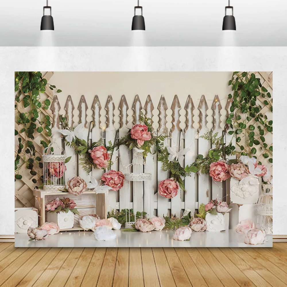 Laeacco Spring Flowers Fence Floor Baby Shower Photography Backdrop Newborn Baby Birthday Party Interior Background Photo Studio
Laeacco Spring Flowers Fence Floor Baby Shower Photography Backdrop Newborn Baby Birthday Party Interior Background Photo Studio