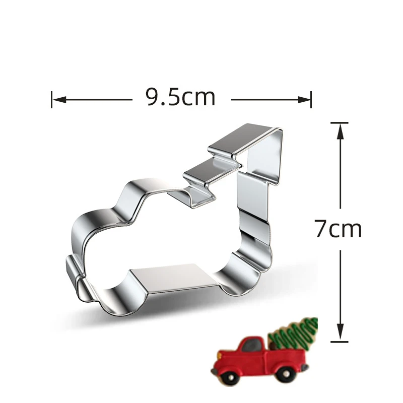 Формочки для печенья "Елка" из нержавеющей стали
Формочки для печенья "Елка" из нержавеющей стали