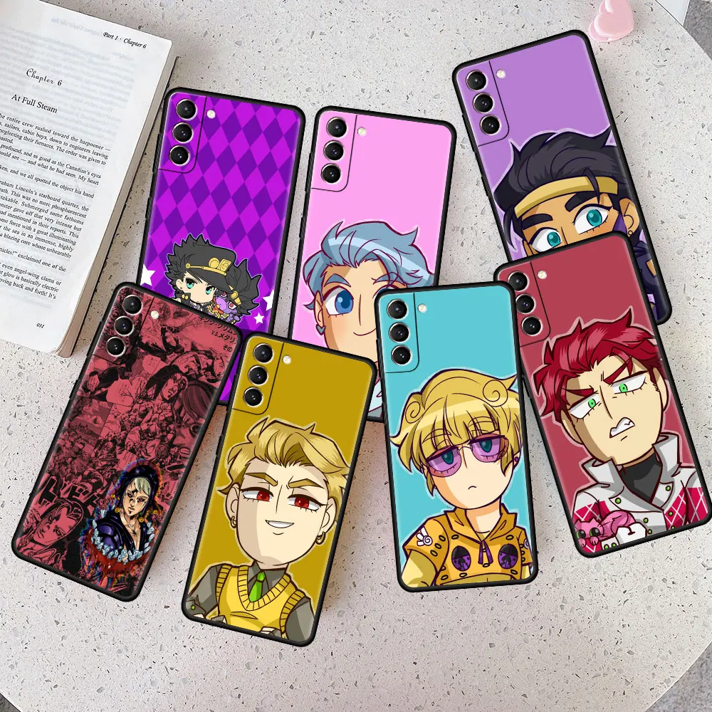 Black Celular Shockproof Case for Samsung Galaxy S21 FE S21 S22 Ultra S10 S22 Plus S20 FE S9 Cute JoJo Bizarre Adventure
Black Celular Shockproof Case for Samsung Galaxy S21 FE S21 S22 Ultra S10 S22 Plus S20 FE S9 Cute JoJo Bizarre Adventure