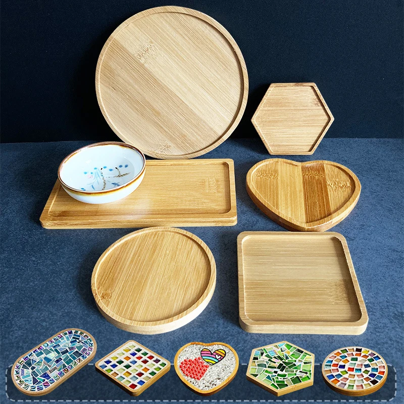 7 Styles Round Heart Square Shape Wooden Cup Coaster Empty DIY Craft Mosaic Placemat Mat Making Base Embryo Plate Accessory
7 Styles Round Heart Square Shape Wooden Cup Coaster Empty DIY Craft Mosaic Placemat Mat Making Base Embryo Plate Accessory