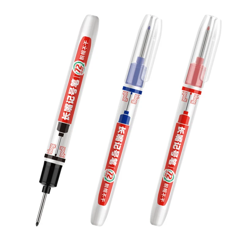 20mm Long Head Markers Pen Bathroom Woodworking Decoration Waterproof Marker Pen Red/Black/Blue Ink
20mm Long Head Markers Pen Bathroom Woodworking Decoration Waterproof Marker Pen Red/Black/Blue Ink