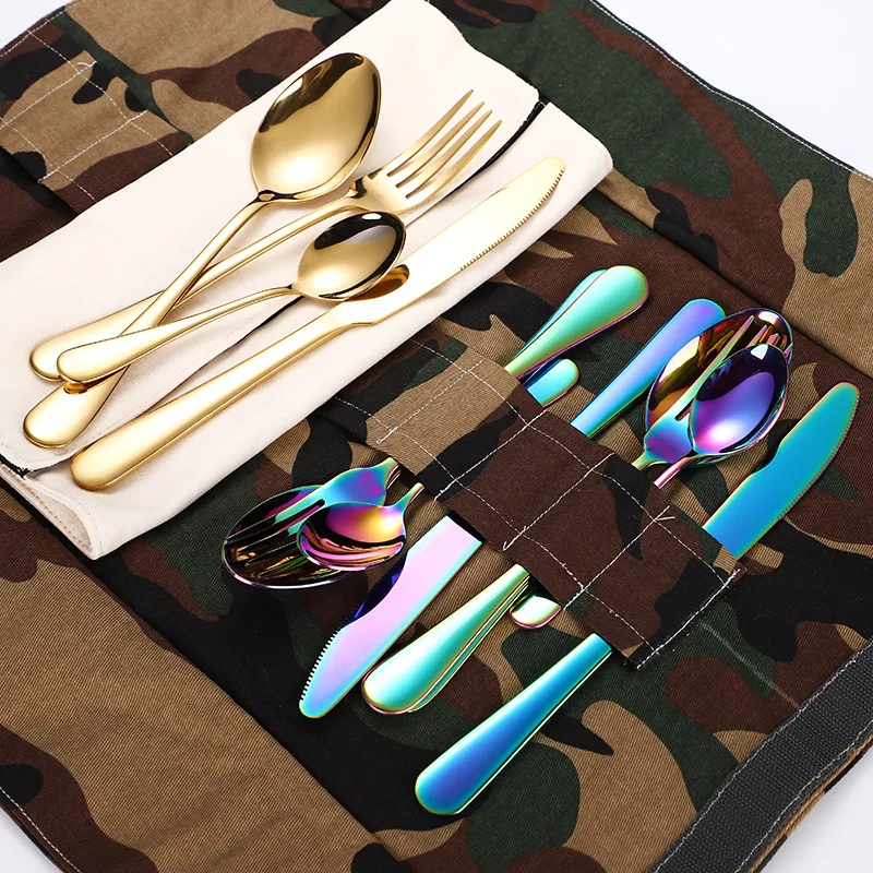 One Person Designer Cutlery Stainless Steel High Quality Kitchen Full Dinner Knife Spoon Breakfast Cubiertos Tableware OA50DS
One Person Designer Cutlery Stainless Steel High Quality Kitchen Full Dinner Knife Spoon Breakfast Cubiertos Tableware OA50DS