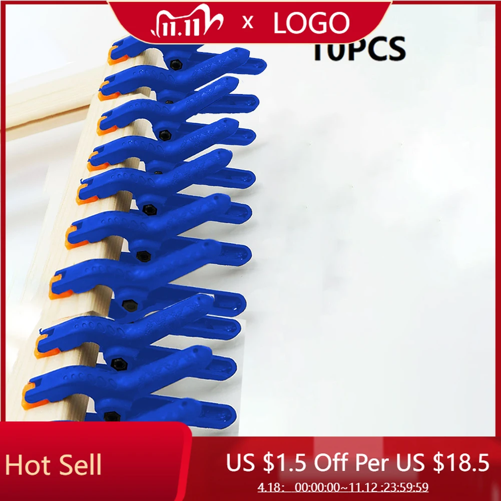10pcs/lot 2inch Plastic Nylon Adjustable Woodworking Clamps Wood Working Tools Spring Clip Carpentry Clamps Outillage Menuiserie
10pcs/lot 2inch Plastic Nylon Adjustable Woodworking Clamps Wood Working Tools Spring Clip Carpentry Clamps Outillage Menuiserie