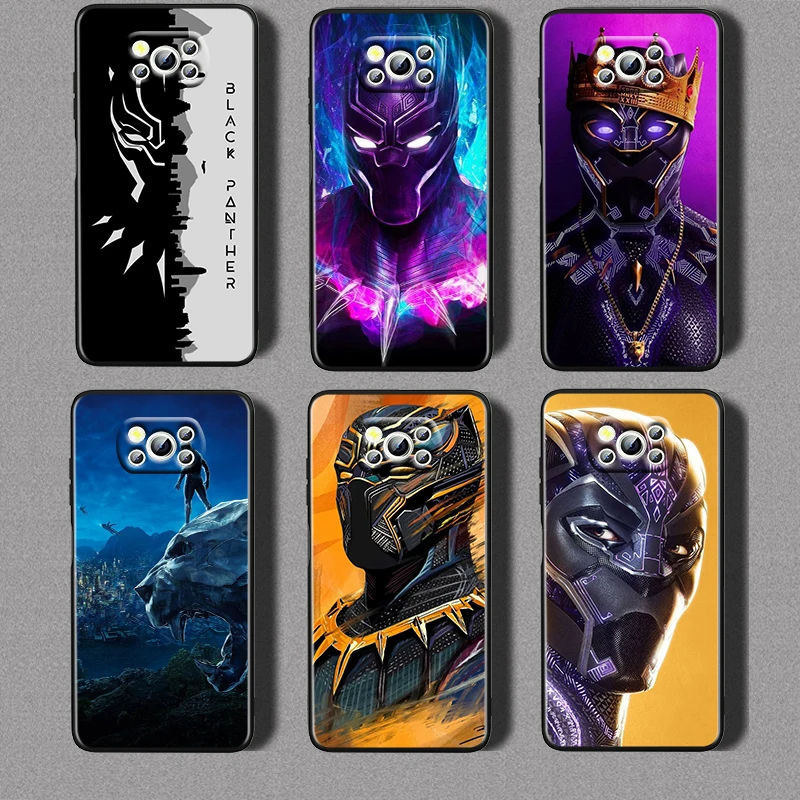 Black Panther For Xiaomi Civi Mi Poco X3 NFC F3 GT M4 M3 M2 X2 F2 Pro C3 F1 Silicone Shell Capa Black Phone Case
Black Panther For Xiaomi Civi Mi Poco X3 NFC F3 GT M4 M3 M2 X2 F2 Pro C3 F1 Silicone Shell Capa Black Phone Case
