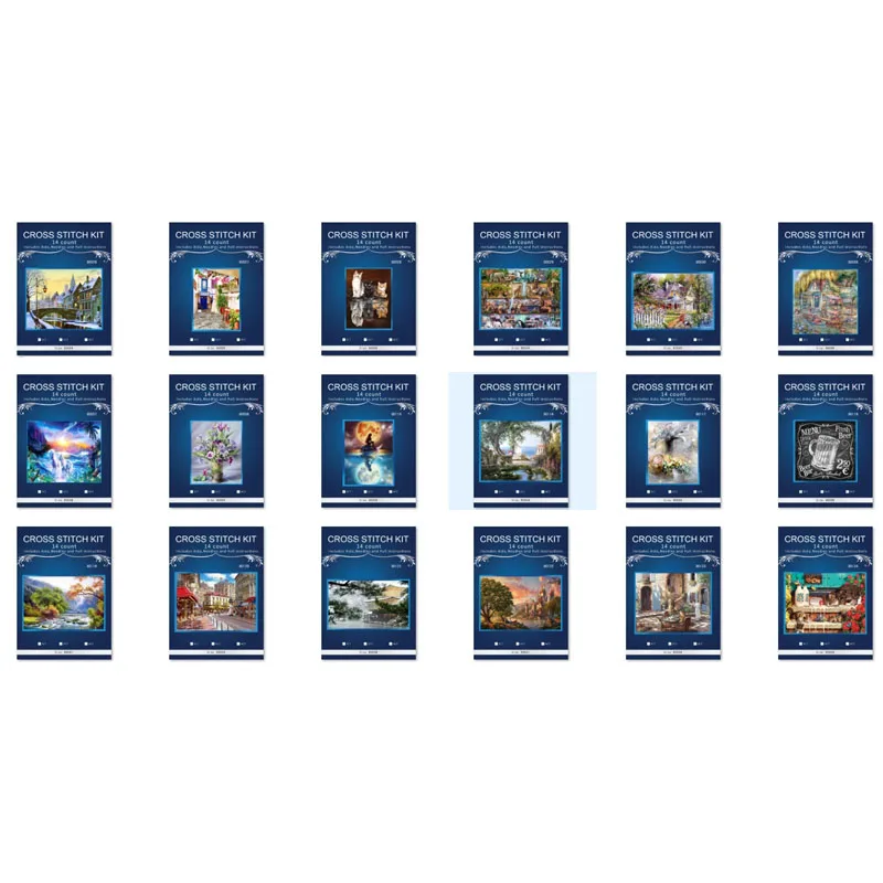 Full Cross Stitch DIY Embroidery Kits Handmade Cotton Thread Needlework Cross stitch fabric 14CT/22CT/25CT/28CT Scenery 6
Full Cross Stitch DIY Embroidery Kits Handmade Cotton Thread Needlework Cross stitch fabric 14CT/22CT/25CT/28CT Scenery 6