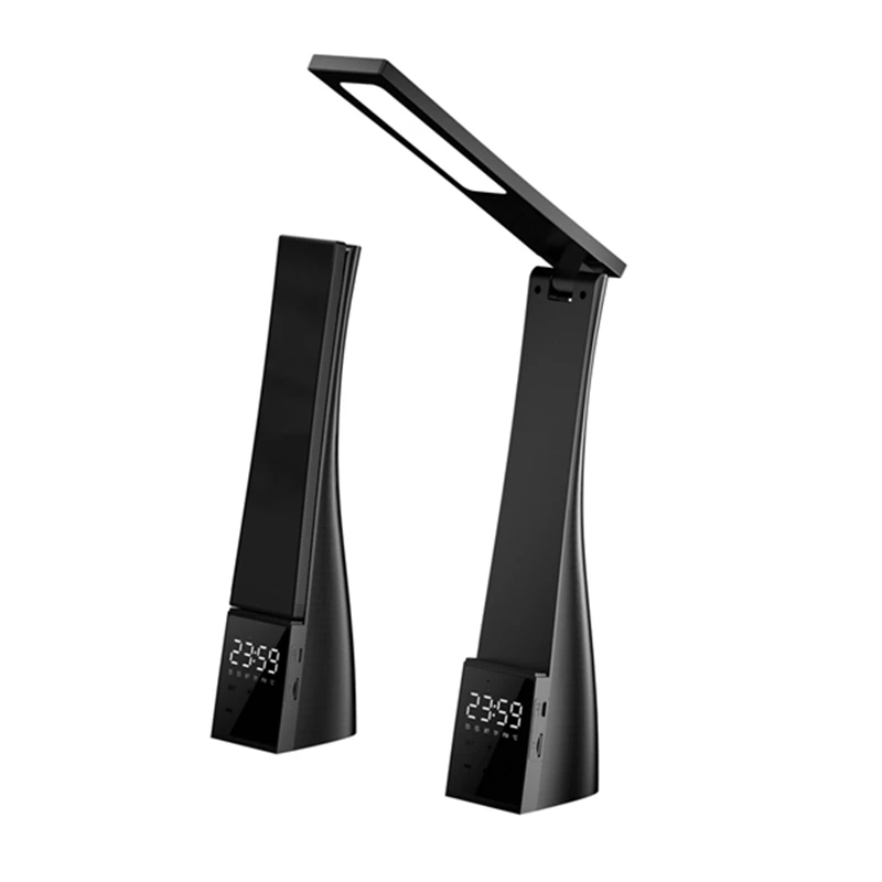 Reading Lamps With Alarm Clock 3 Color Temperature Stepless Dimming USB Charging Eye-Protection Black
Reading Lamps With Alarm Clock 3 Color Temperature Stepless Dimming USB Charging Eye-Protection Black