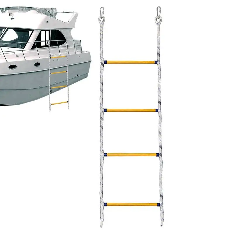 Portable Boarding Ladder Inflatable Boat Climbing Ladder 4 Steps Nylon Ladder For Boat Swim Ladder For Sail Boat Kayak Canoeing
Portable Boarding Ladder Inflatable Boat Climbing Ladder 4 Steps Nylon Ladder For Boat Swim Ladder For Sail Boat Kayak Canoeing