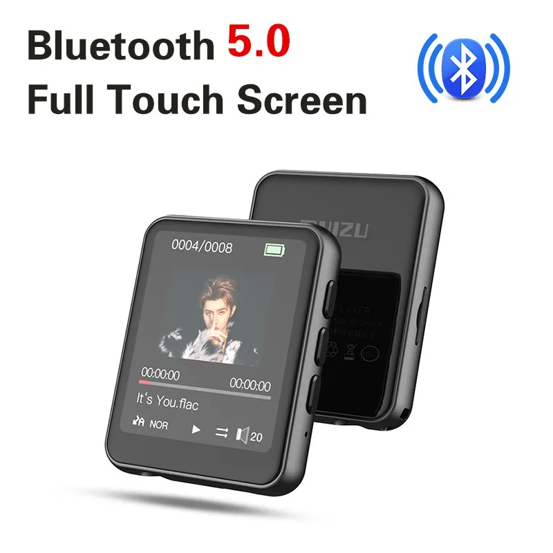 

2023 New M4 MP3 Music Player with Bluetooth High Resolution Walkman Full Touch Screen Built-in Speaker Video Playe FM/E-book