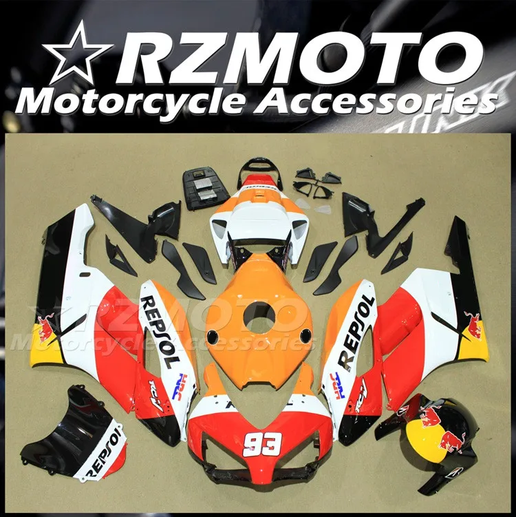 Injection Mold New ABS Whole Motorcycle Fairings Kit Fit for HONDA CBR1000RR 2004 2005 04 05 Bodywork set 93 Repsol
Injection Mold New ABS Whole Motorcycle Fairings Kit Fit for HONDA CBR1000RR 2004 2005 04 05 Bodywork set 93 Repsol