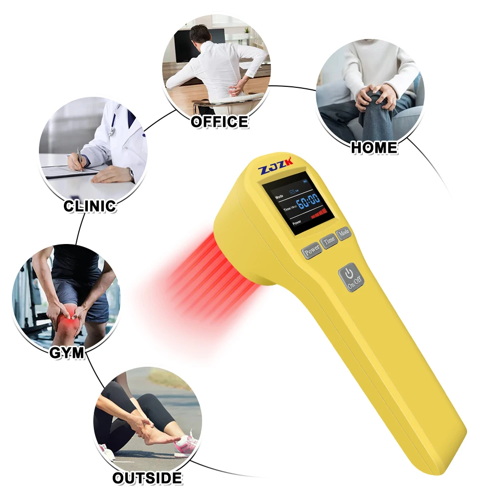 Multiwavelength 650nm 808nm Phototherapy Cold Laser Therapy Device For Pain Relief Wound Healing Acupuncture Massage
Multiwavelength 650nm 808nm Phototherapy Cold Laser Therapy Device For Pain Relief Wound Healing Acupuncture Massage