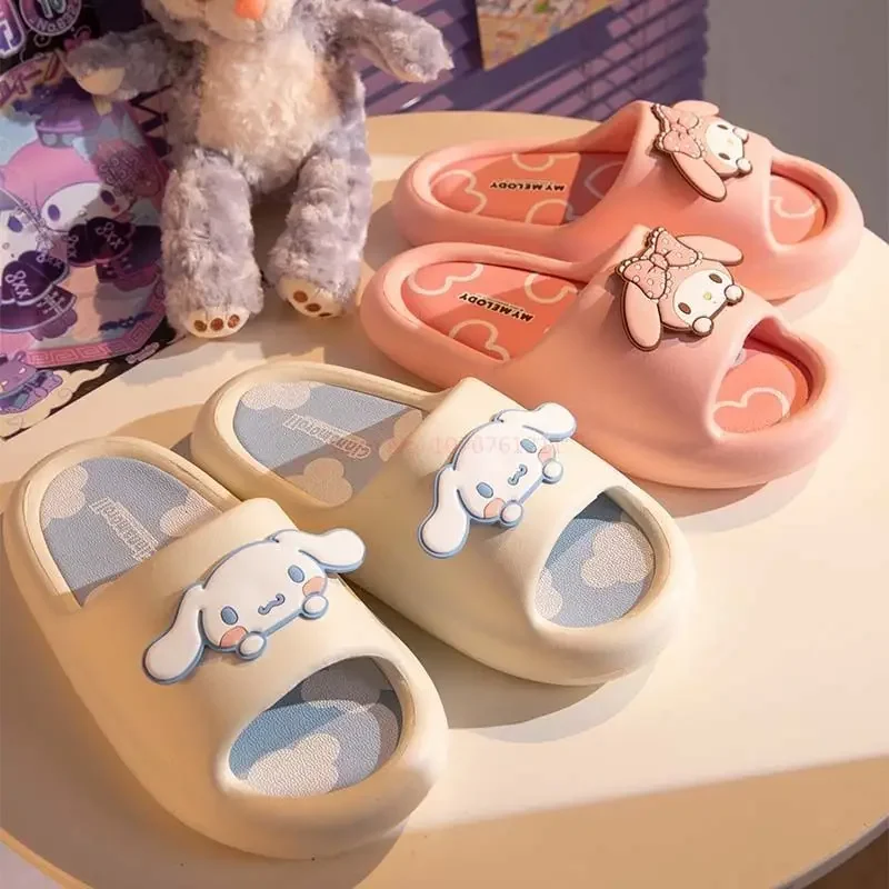 New Kawaii Kuromi Hello Kitty Slippers My Melody Cinnamoroll Anime Cartoon Bath Sandals Indoor Home Non-Slip Y2k Sandals Toy
New Kawaii Kuromi Hello Kitty Slippers My Melody Cinnamoroll Anime Cartoon Bath Sandals Indoor Home Non-Slip Y2k Sandals Toy