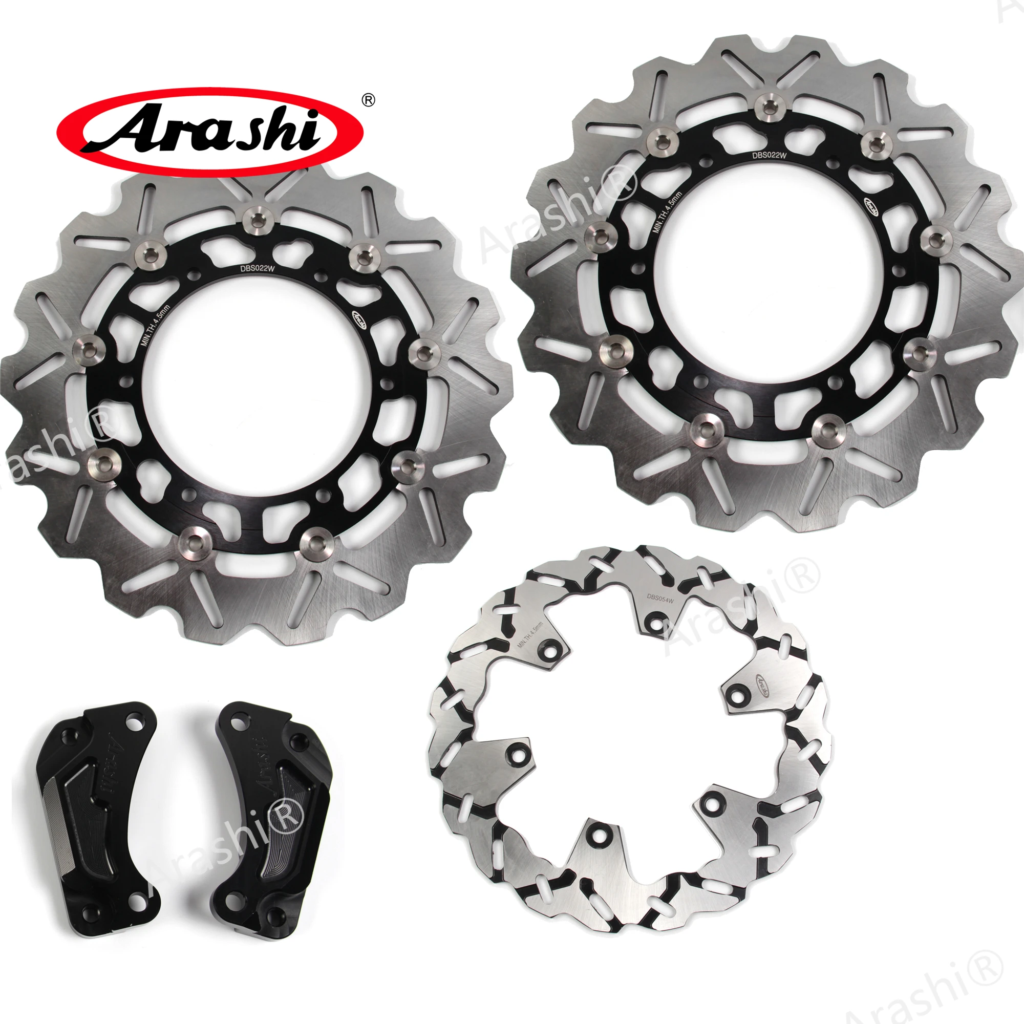 Arashi 1 Set Front Rear Brake Discs For YAMAHA XP T-MAX 500 2008-2011 Brake Rotors Disks TMAX 500 TMAX500 2008 2009 2010 2011
Arashi 1 Set Front Rear Brake Discs For YAMAHA XP T-MAX 500 2008-2011 Brake Rotors Disks TMAX 500 TMAX500 2008 2009 2010 2011
