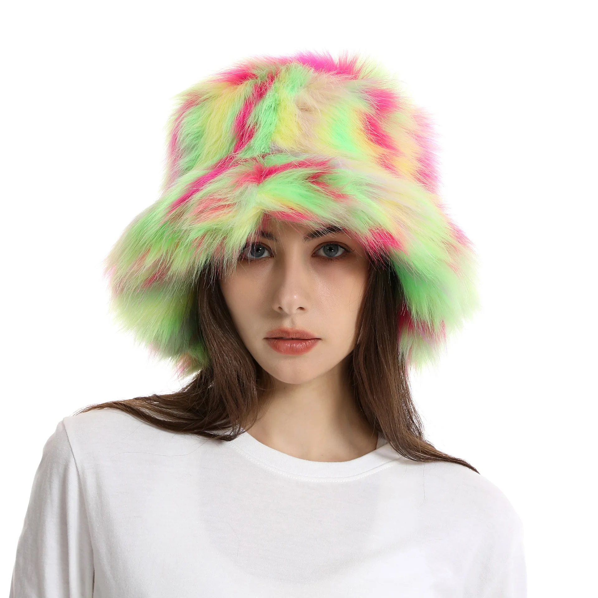2023 new plush Bucket hat for men and women in winter color fashion personality ear protection warm imitation fur hat
2023 new plush Bucket hat for men and women in winter color fashion personality ear protection warm imitation fur hat