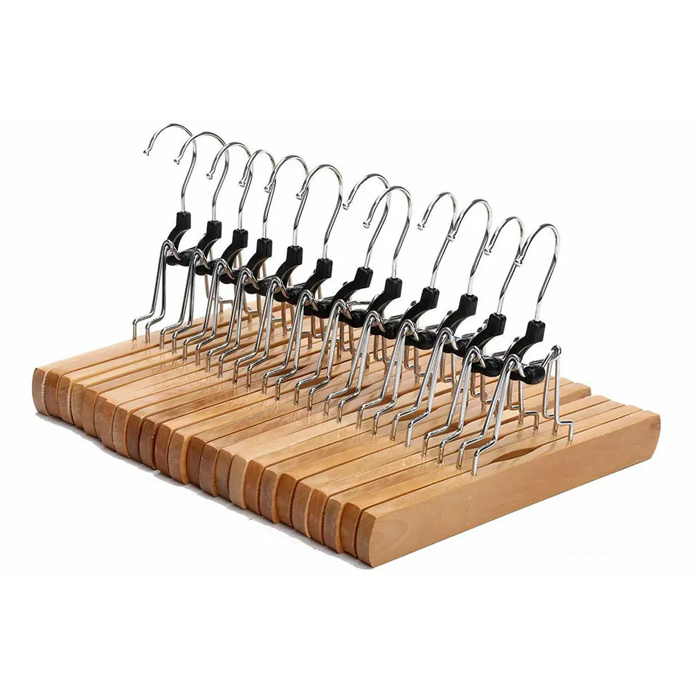 Clip Type Wardrobe Skirt Hanger Drying Rack Hotel Wooden Trouser Home Clothes Collection Anti Fall Space Saving No Trace Neat
Clip Type Wardrobe Skirt Hanger Drying Rack Hotel Wooden Trouser Home Clothes Collection Anti Fall Space Saving No Trace Neat