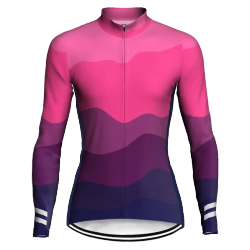 Женская Профессиональная гоночная велосипедная Джерси, длинная рубашка для горных велосипедов, одежда для велоспорта, горная куртка с защитой от пота, спортивная одежда, уличная дорожная одежда 
Женская Профессиональная гоночная велосипедная Джерси, длинная рубашка для горных велосипедов, одежда для велоспорта, горная куртка с защитой от пота, спортивная одежда, уличная дорожная одежда