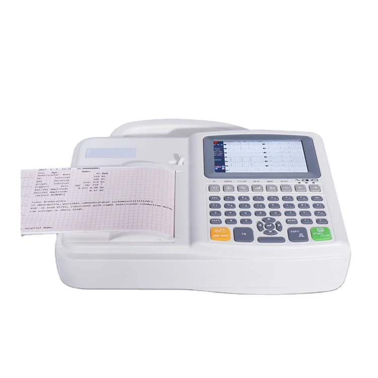 BT-ECG60 Medical EKG с принтером, больничный клинический 6-канальный портативный ЭКГ-аппарат, цена
BT-ECG60 Medical EKG с принтером, больничный клинический 6-канальный портативный ЭКГ-аппарат, цена