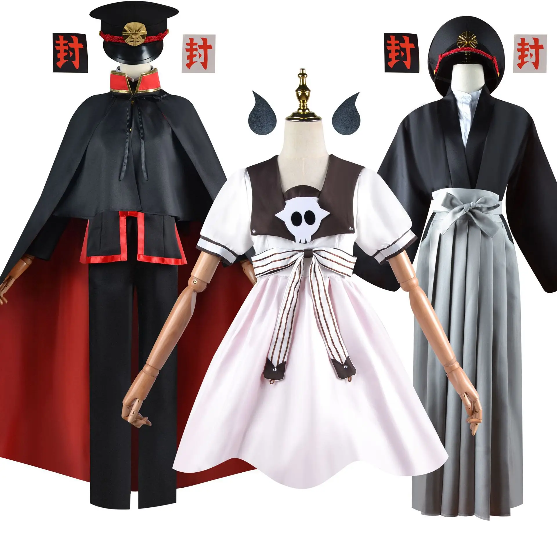 Косплей-Униформа аниме Hanako Kun Jibaku Shounen Hanako Kun, парик, платье Яширо Nene, костюмы для хэллоуивечерние
Косплей-Униформа аниме Hanako Kun Jibaku Shounen Hanako Kun, парик, платье Яширо Nene, костюмы для хэллоуивечерние