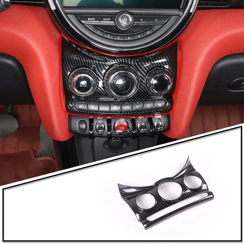 For BMW MINI F55/F56/F5 Central Control Air Conditioning Panel Sticker Decorative Frame ABS Carbon Fiber Style Car Accessories
For BMW MINI F55/F56/F5 Central Control Air Conditioning Panel Sticker Decorative Frame ABS Carbon Fiber Style Car Accessories