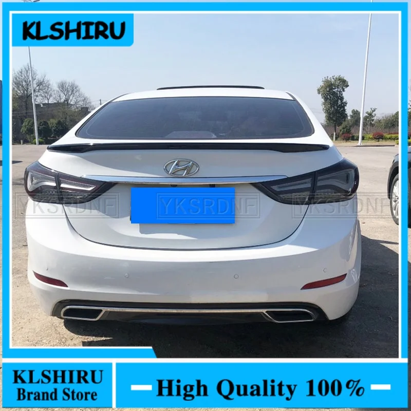 For Hyundai Elantra 2012 2013 2014 2015 ABS Plastic Unpainted Color Rear Trunk Boot Wing Roof Spoiler Car Accessories
For Hyundai Elantra 2012 2013 2014 2015 ABS Plastic Unpainted Color Rear Trunk Boot Wing Roof Spoiler Car Accessories