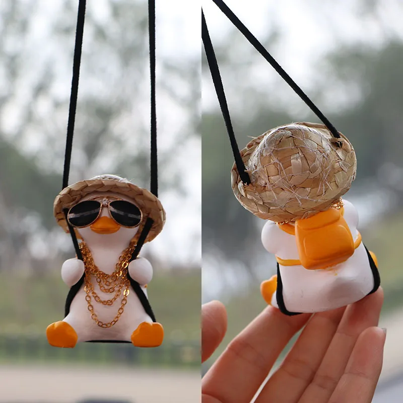 Car Pendant Cute Anime Little Duck Swing Auto Rearview Mirror Hanging Ornaments Interior Decoraction Accessories for Girls Gifts
Car Pendant Cute Anime Little Duck Swing Auto Rearview Mirror Hanging Ornaments Interior Decoraction Accessories for Girls Gifts