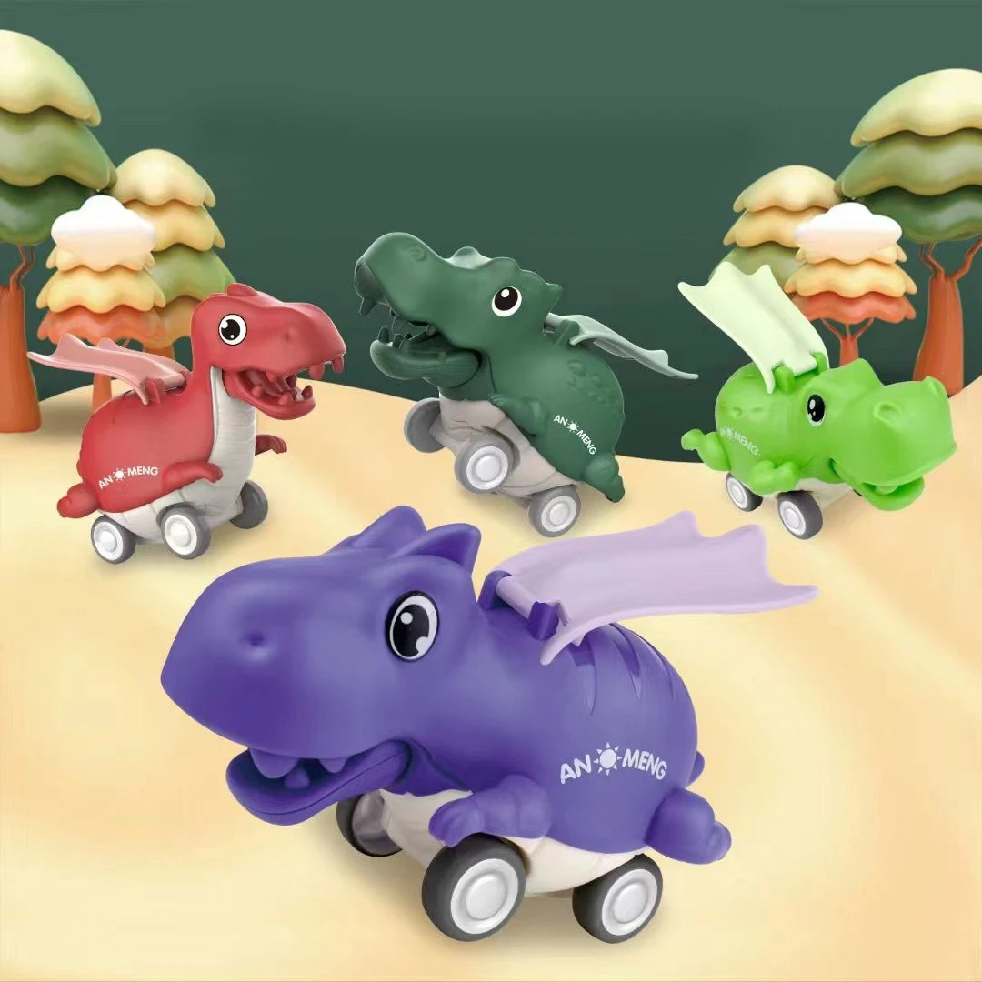 

Мультяшный динозавр Юрского периода, инерционная игрушечная машинка, игрушечный автомобиль, мотоцикл, детская игрушка, развивающая модель, подарок на день рождения и Рождество