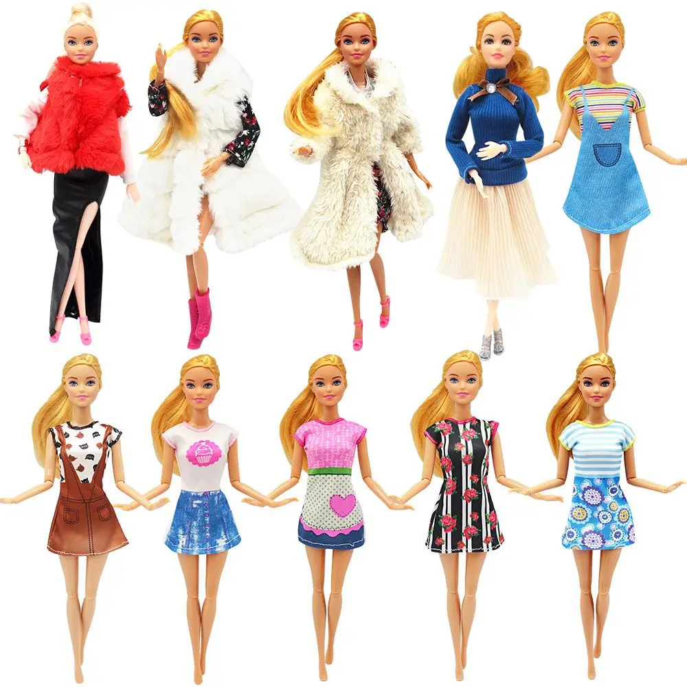 2022 Doll Dress Fashion Casual Wear Handmade Girl Clothes For 30cm Doll Accessories DIY Girl Gift Toys 11inch Doll Party Clothes
2022 Doll Dress Fashion Casual Wear Handmade Girl Clothes For 30cm Doll Accessories DIY Girl Gift Toys 11inch Doll Party Clothes