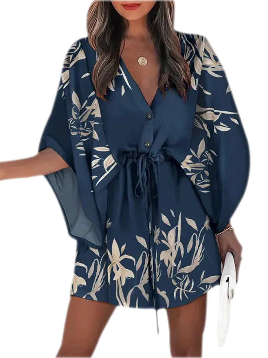 Women Shirt Dresses Button Down Long Sleeve Elastic Waist Dress Elegant Ladies Oversized Dresses
Women Shirt Dresses Button Down Long Sleeve Elastic Waist Dress Elegant Ladies Oversized Dresses