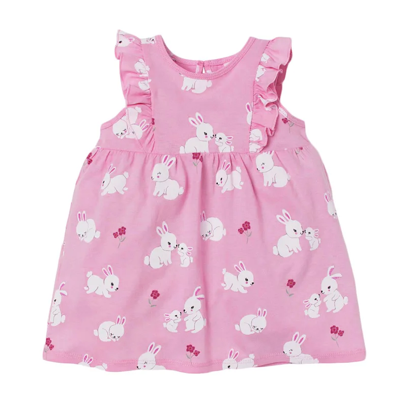 Girls' Dresses Knitted Round Neck Sleeveless Girls' Dresses European and American Children's Skirts 2022 Summer New Styles
Girls' Dresses Knitted Round Neck Sleeveless Girls' Dresses European and American Children's Skirts 2022 Summer New Styles