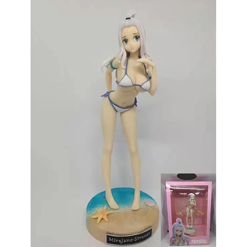 27.5cm FAIRY TAIL Anime Mirajane Strauss Sexy Girl Summer Replace Swimwear PVC Action Figure Toys Collection Model Doll Gifts
27.5cm FAIRY TAIL Anime Mirajane Strauss Sexy Girl Summer Replace Swimwear PVC Action Figure Toys Collection Model Doll Gifts