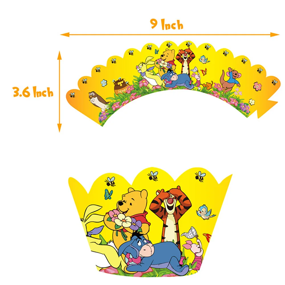 12pcs/pack Cartoon Winnie The Pooh Theme Cake Decorations Baby Shower Cake Topper Kids Happy Birthday Party Cake Supplies Gifts
12pcs/pack Cartoon Winnie The Pooh Theme Cake Decorations Baby Shower Cake Topper Kids Happy Birthday Party Cake Supplies Gifts