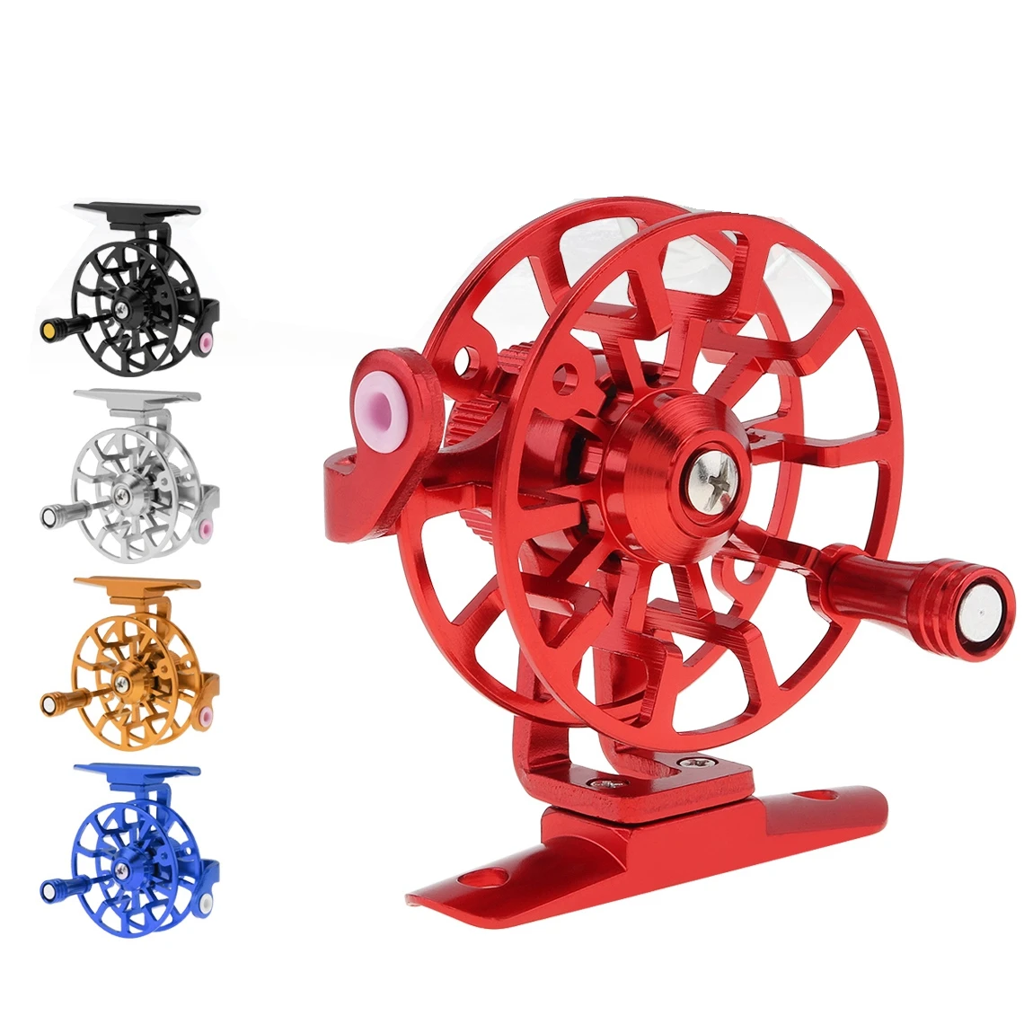 Full Metal Ice Fishing Reels Ultralight Former Winter Fly Fishing Tackle Gear for Carp Ocean Rock / Lake / River Fshing
Full Metal Ice Fishing Reels Ultralight Former Winter Fly Fishing Tackle Gear for Carp Ocean Rock / Lake / River Fshing