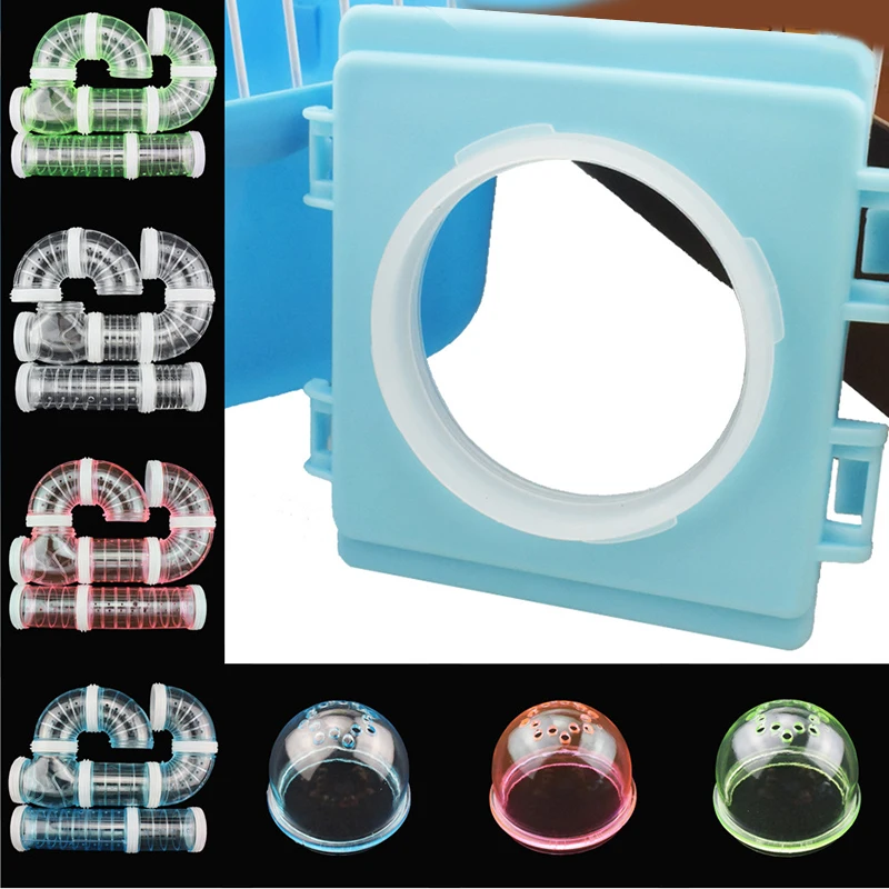 Hamster Tunnel Tube Part Transparent Curved Straight Tunnel Pipe DIY Small Pet Cage External Sports Tunnel Toy For Mouse Rat
Hamster Tunnel Tube Part Transparent Curved Straight Tunnel Pipe DIY Small Pet Cage External Sports Tunnel Toy For Mouse Rat