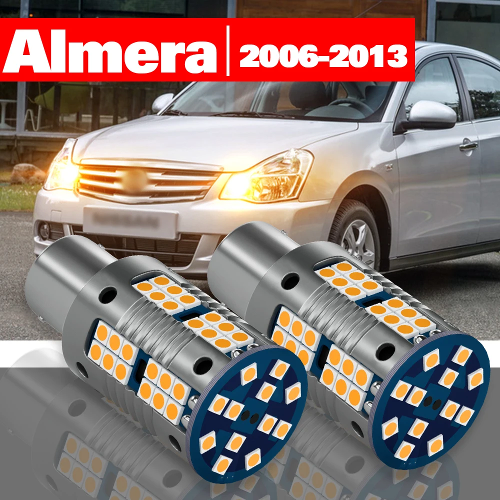 For Nissan Almera 2 B10 2006-2013 Accessories 2pcs LED Turn Signal Light 2007 2008 2009 2010 2011 2012
For Nissan Almera 2 B10 2006-2013 Accessories 2pcs LED Turn Signal Light 2007 2008 2009 2010 2011 2012