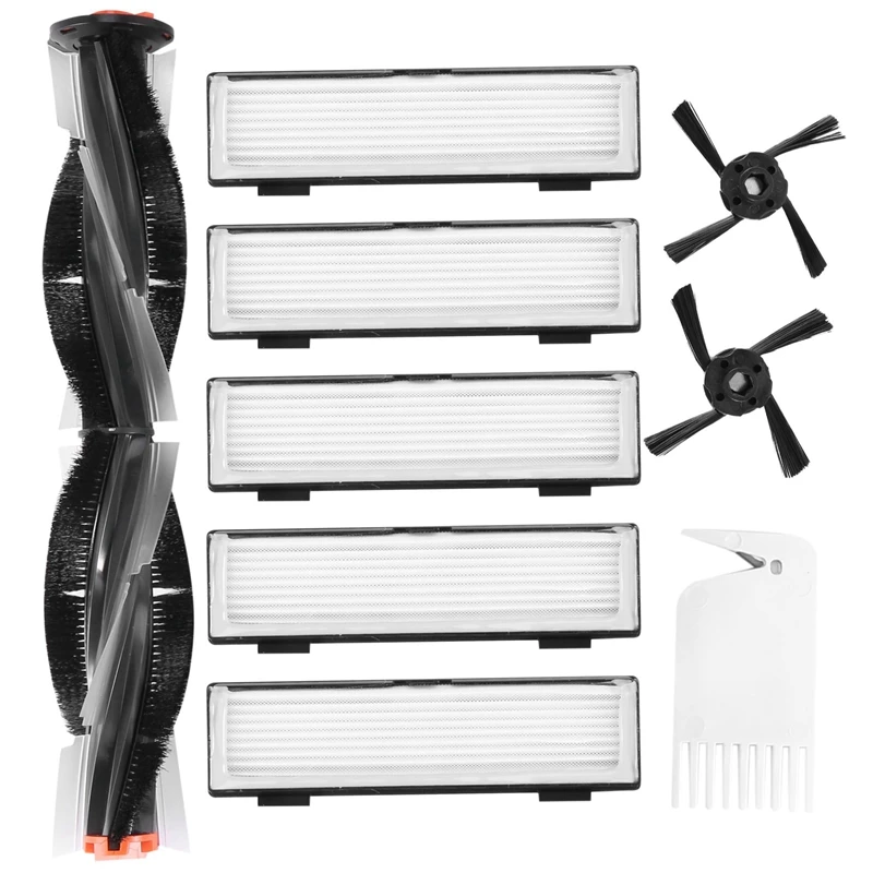 Hepa Filter 2X Side Brush For Neato Botvac D3 D4 D5 D6 D7 D70 D75 D80 D85 Connected Botvac 75E 80 85 Brushes Filters Parts(9Pcs)
Hepa Filter 2X Side Brush For Neato Botvac D3 D4 D5 D6 D7 D70 D75 D80 D85 Connected Botvac 75E 80 85 Brushes Filters Parts(9Pcs)