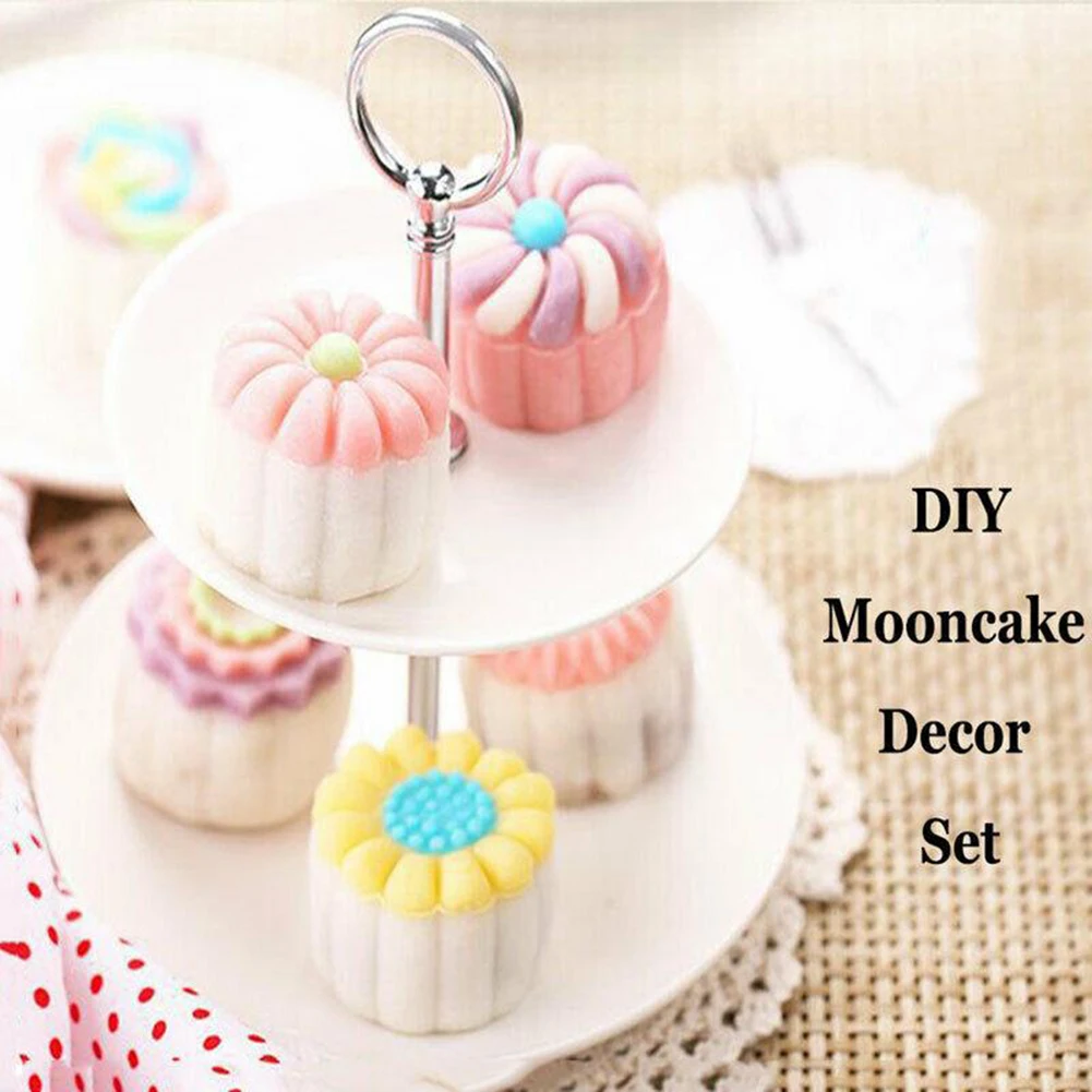 Brand New Mooncake Mold Kitchen Tools Make Mooncake Cookies Dessert Plastic 6 Different Shape Stamps 6.2 X 2 Inch
Brand New Mooncake Mold Kitchen Tools Make Mooncake Cookies Dessert Plastic 6 Different Shape Stamps 6.2 X 2 Inch