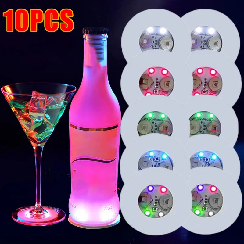 1/10PCS LED Coaster Stickers Luminous Drinks Cup Pads Wine Liquor Bottles Coaster Sticker Atmosphere Lights for Bar Party Decor
1/10PCS LED Coaster Stickers Luminous Drinks Cup Pads Wine Liquor Bottles Coaster Sticker Atmosphere Lights for Bar Party Decor