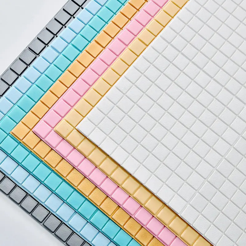 70cmx70cm 3D Self-adhesive Waterproof Mosaic Wall Stickers Bedroom Soundproof Wallpaper Anti-collision Background Wall Wallpaper
70cmx70cm 3D Self-adhesive Waterproof Mosaic Wall Stickers Bedroom Soundproof Wallpaper Anti-collision Background Wall Wallpaper