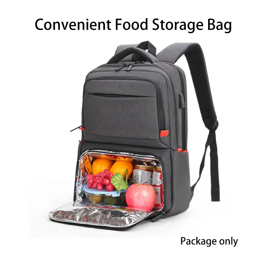 

Водонепроницаемый рюкзак для ланча, вместительная изолированная сумка для хранения на открытом воздухе, многоразовые мешки для пикника, ра...