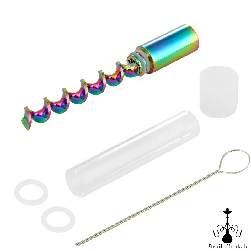 DEVIL HOOKAH Featured High Quality Spiral Track Removable Glass Tube Tobacco Gift Men's Smoking Accessories
DEVIL HOOKAH Featured High Quality Spiral Track Removable Glass Tube Tobacco Gift Men's Smoking Accessories