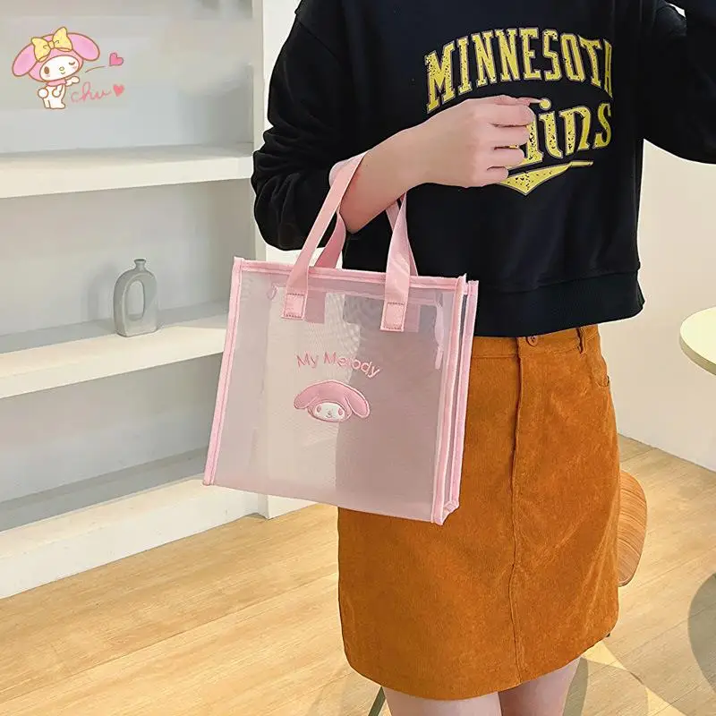 Kawaii Sanrio Hello Kitty Makeup Bag Travel Organizer Cosmetic Bag Kuromi Make Up Case Toiletry Bag Melody Makeup Pouch Purses
Kawaii Sanrio Hello Kitty Makeup Bag Travel Organizer Cosmetic Bag Kuromi Make Up Case Toiletry Bag Melody Makeup Pouch Purses