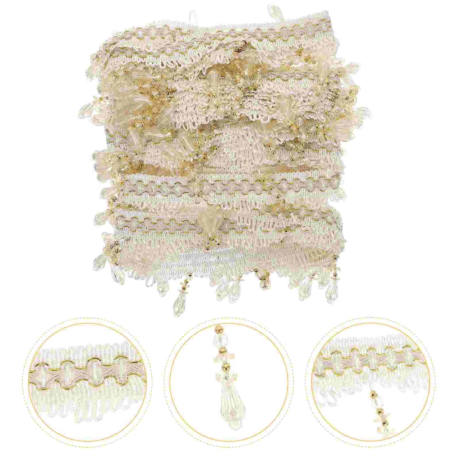 Trim Fringe Lace Curtain Ribbon Tassel Curtains Applique Decorative Beaded Fabricsewing Diycraftwedding Embroideredbridal Fiber
Trim Fringe Lace Curtain Ribbon Tassel Curtains Applique Decorative Beaded Fabricsewing Diycraftwedding Embroideredbridal Fiber