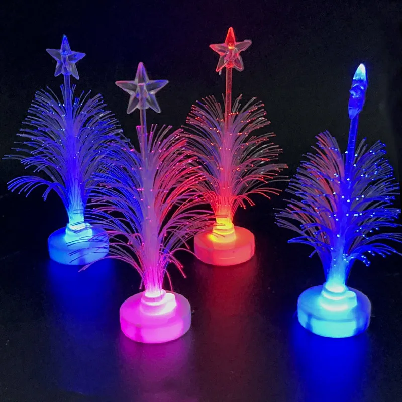 New creative colorful luminous Christmas tree luminous toys led flash fiber optic tree
New creative colorful luminous Christmas tree luminous toys led flash fiber optic tree