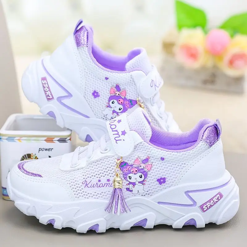 Sanrios Kawaii Anime Kuromi Cute Cartoon Summer Kids Mesh Breathable Casual Sports Shoes New Running Shoes Kids Shoes Gift
Sanrios Kawaii Anime Kuromi Cute Cartoon Summer Kids Mesh Breathable Casual Sports Shoes New Running Shoes Kids Shoes Gift