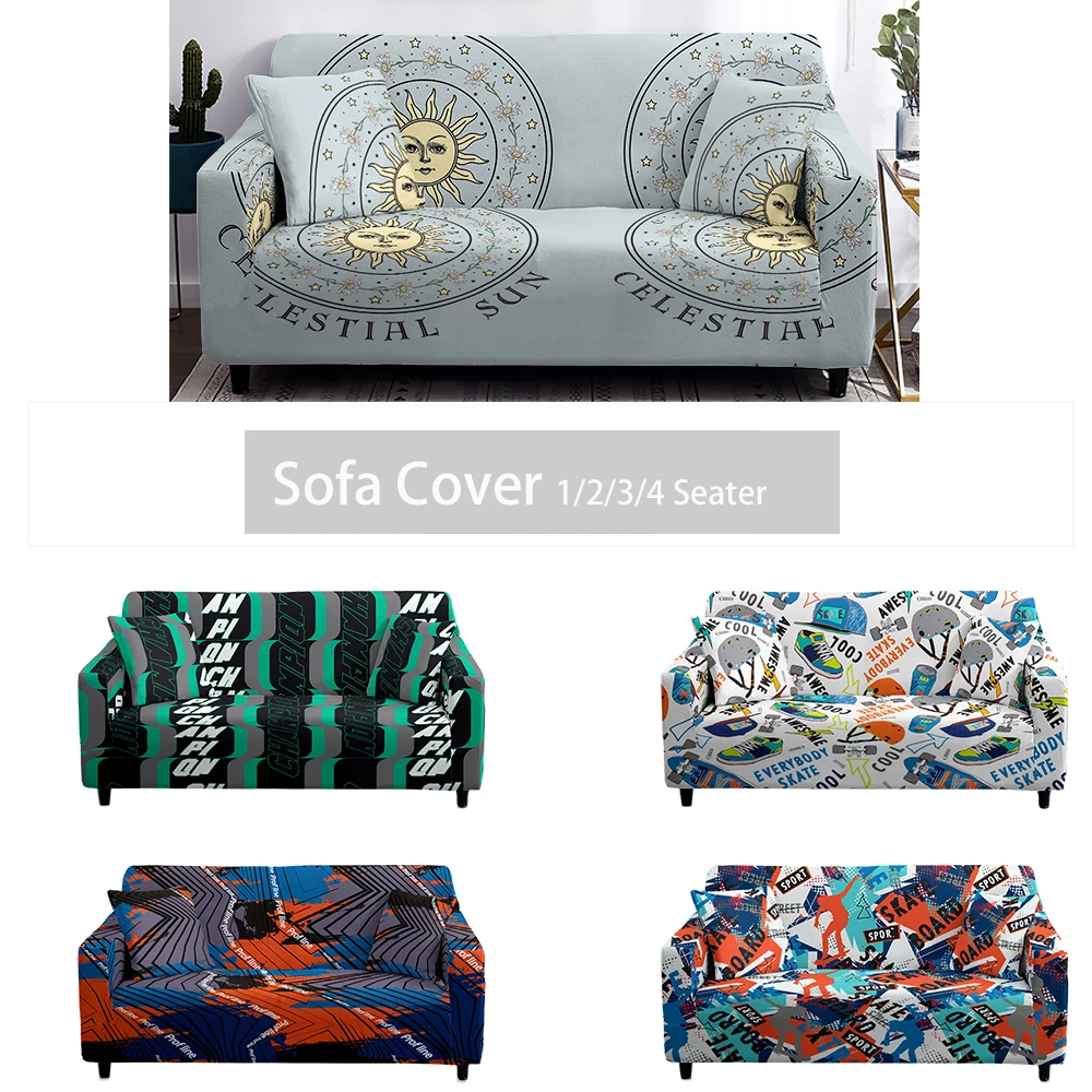 Sports Wind Elastic Print Sofa Cover Elastic Sofa Cover Living Room Sofa Chair Sofa Cover Home Decor 1/2/3/4 Seats
Sports Wind Elastic Print Sofa Cover Elastic Sofa Cover Living Room Sofa Chair Sofa Cover Home Decor 1/2/3/4 Seats