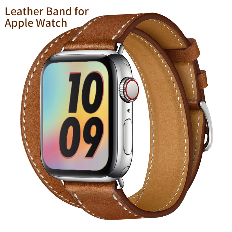 100% Genuine Cow Leather loop Bracelet Belt Band for Apple Watch 7 6 SE 5 4 42MM 38MM 44MM 40MM Strap for iWatch 41MM 45MM
100% Genuine Cow Leather loop Bracelet Belt Band for Apple Watch 7 6 SE 5 4 42MM 38MM 44MM 40MM Strap for iWatch 41MM 45MM
