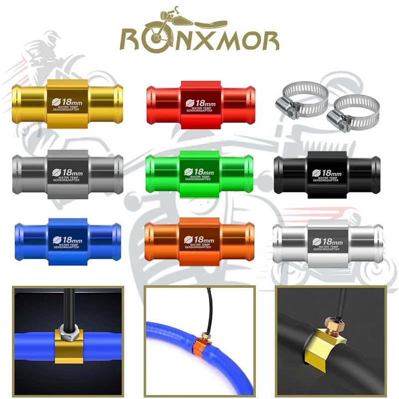 Алюминиевый датчик температуры воды RONXMOR 1 шт., 18 мм, для соединения труб, манометр, шланг радиатора, адаптер м10
Алюминиевый датчик температуры воды RONXMOR 1 шт., 18 мм, для соединения труб, манометр, шланг радиатора, адаптер м10
