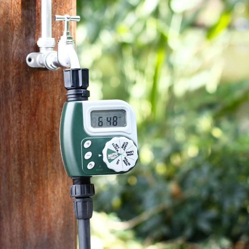 Garden Irrigation Controller Solenoid Valve Water Timer Automatic Watering Sprinkler System Digital Hose Faucet Battery Operated
Garden Irrigation Controller Solenoid Valve Water Timer Automatic Watering Sprinkler System Digital Hose Faucet Battery Operated
